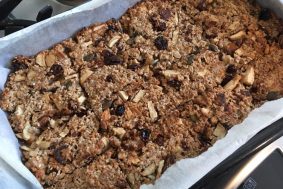 no sugar flapjacks