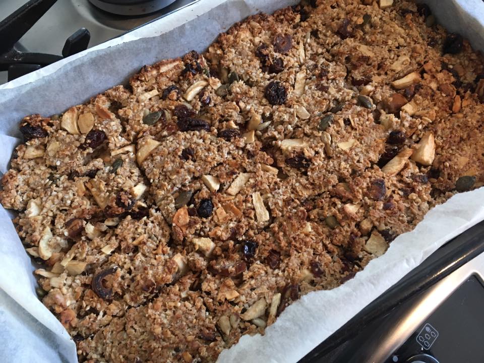 no sugar flapjacks